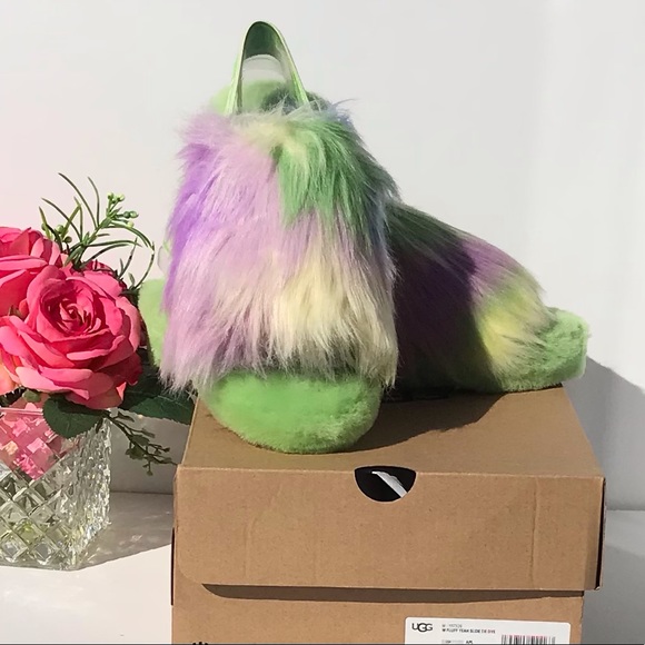 UGG Fluff Yeah Slide Tie Dye - Picture 8 of 9